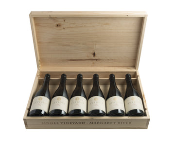 Wooden 6 Packed Vintage exploration Atticus Premium Museum Chardonnay 2014 & 2008, Cabernet Sauvignon 2011 & 2008 & Syrah 2011 & 2008